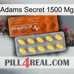 Adams Secret 1500 Mg 42